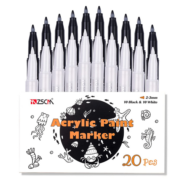 Easy Marker Pen Painting technique! Part 2, ZSCM Marker